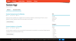 Desktop Screenshot of notizieoggi.net